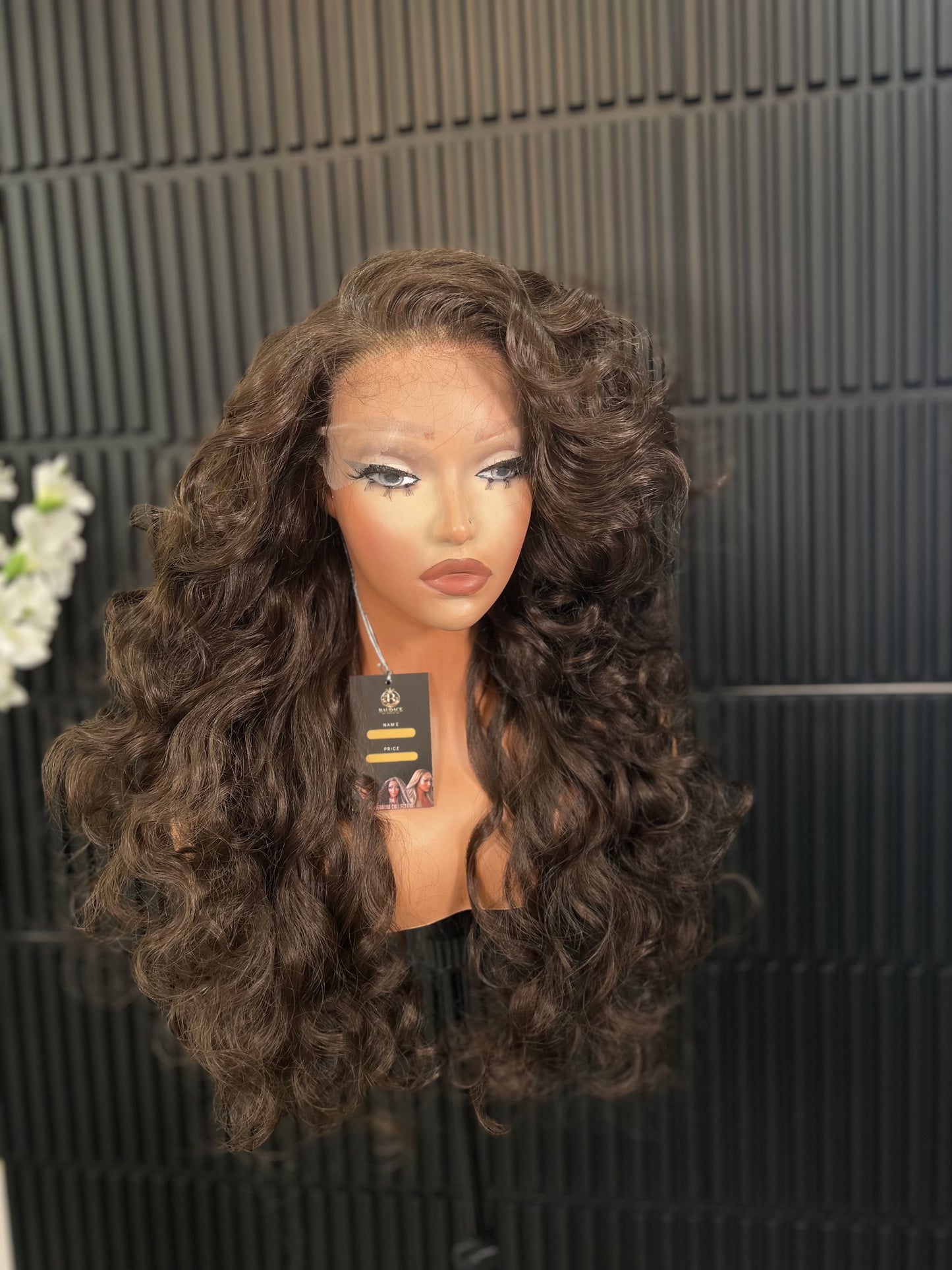 Lenisha 13 by 7 Free Part Lace Front Wig - Synthetic Heat Resistant Fibre