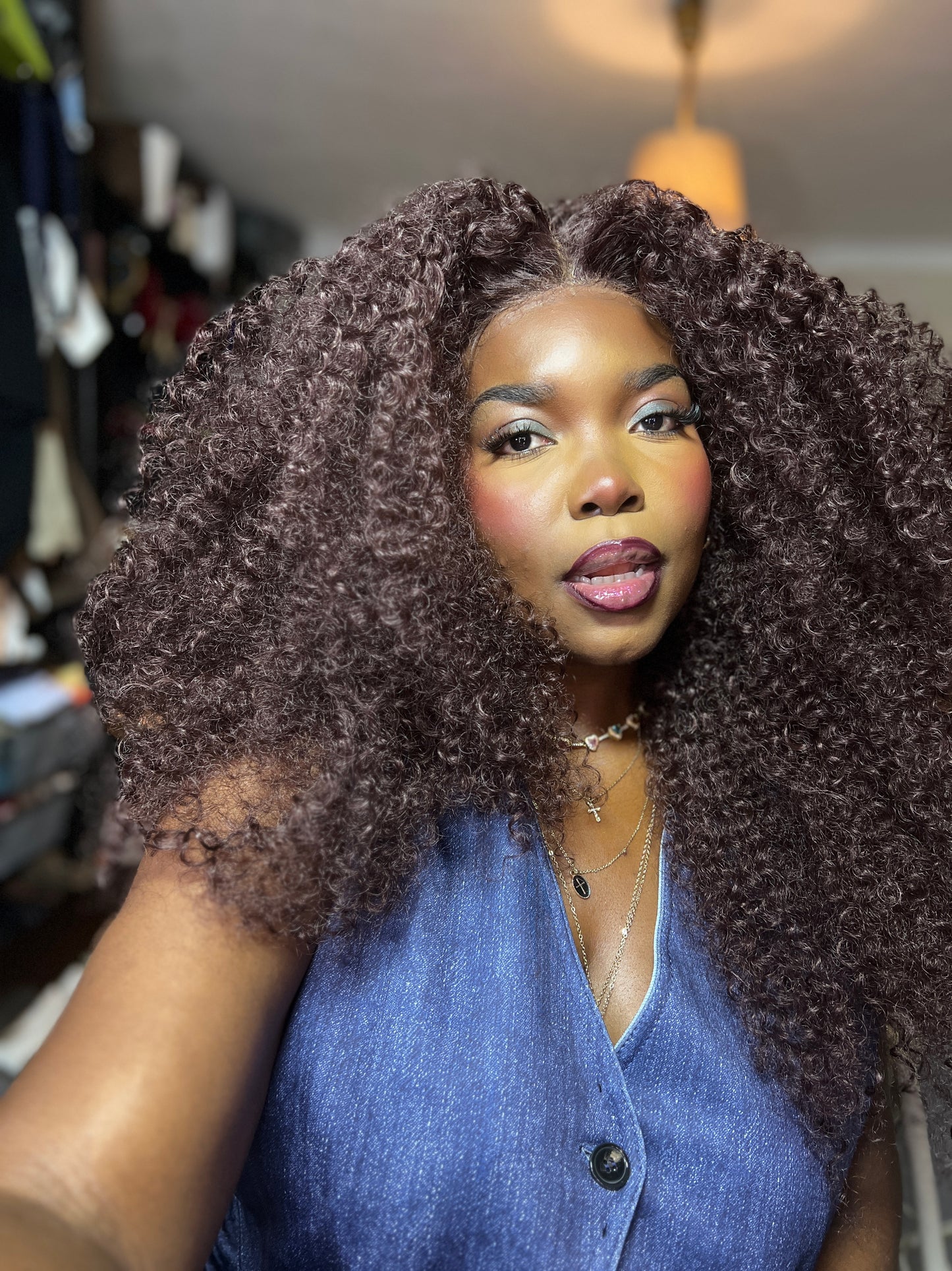 Monique (T-part) lace wig