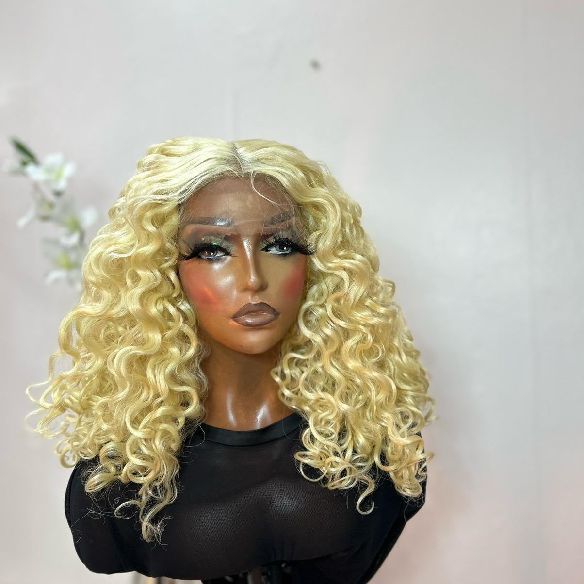 (Sample) Leanah (T part lace) wig