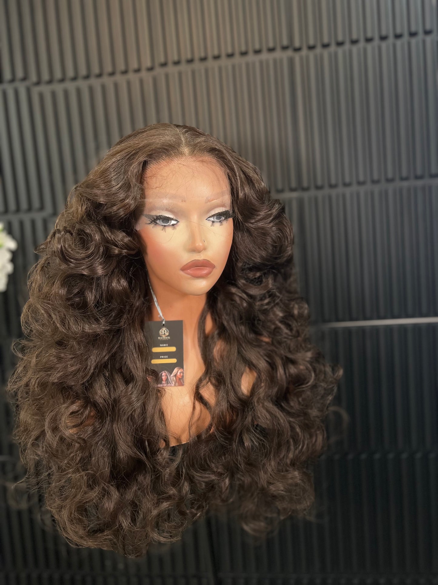 Lenisha 13 by 7 Free Part Lace Front Wig - Synthetic Heat Resistant Fibre