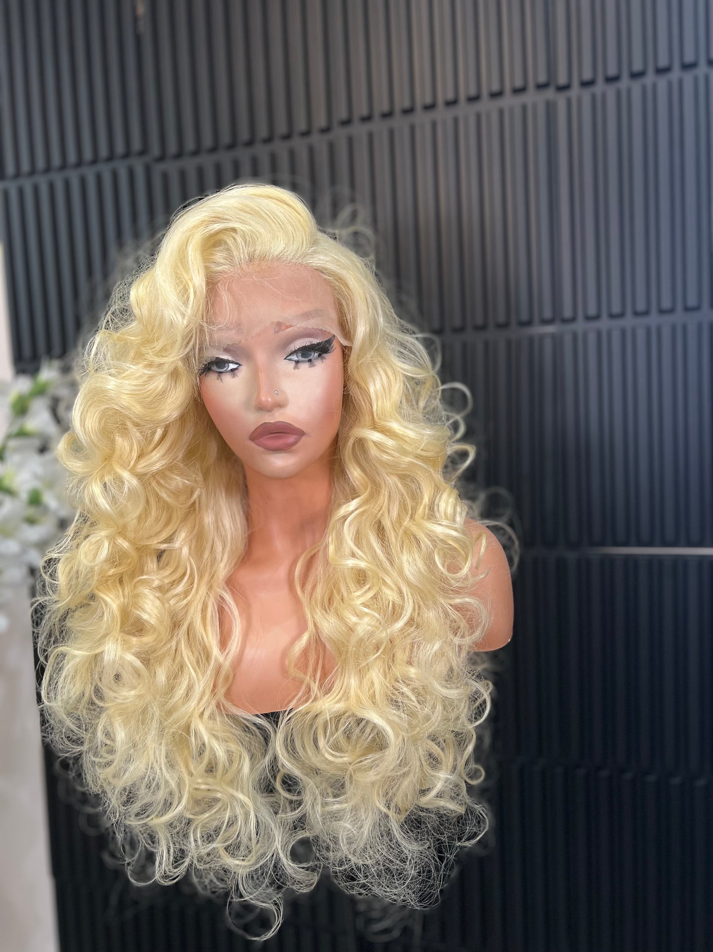 Lenisha 13 by 7 Free Part Lace Front Wig - Synthetic Heat Resistant Fibre