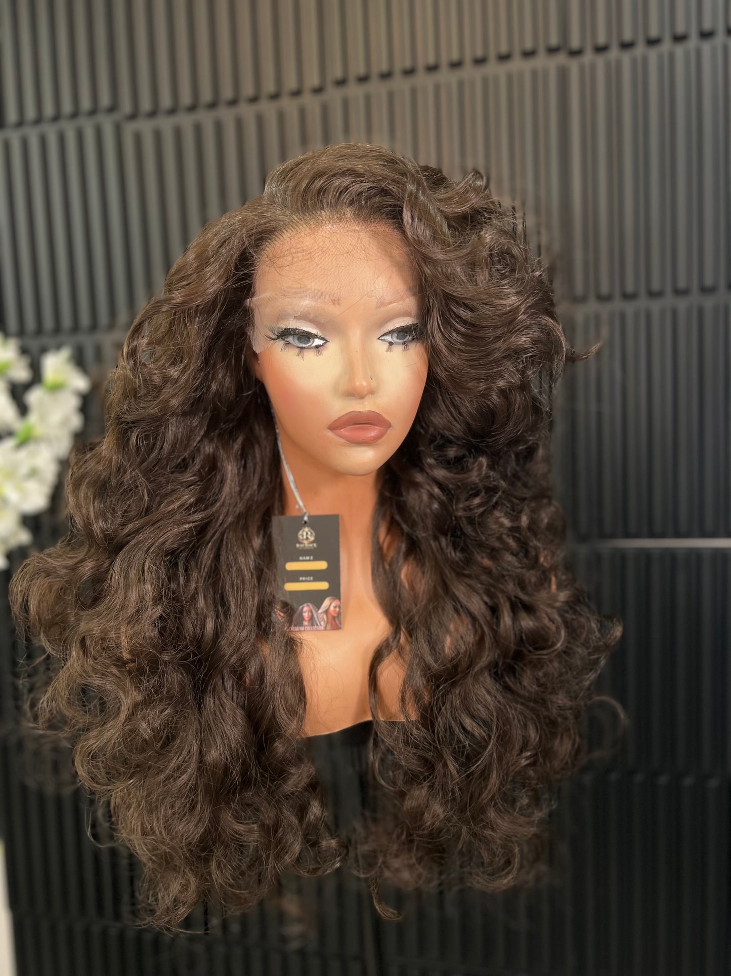 Lenisha 13 by 7 Free Part Lace Front Wig - Synthetic Heat Resistant Fibre