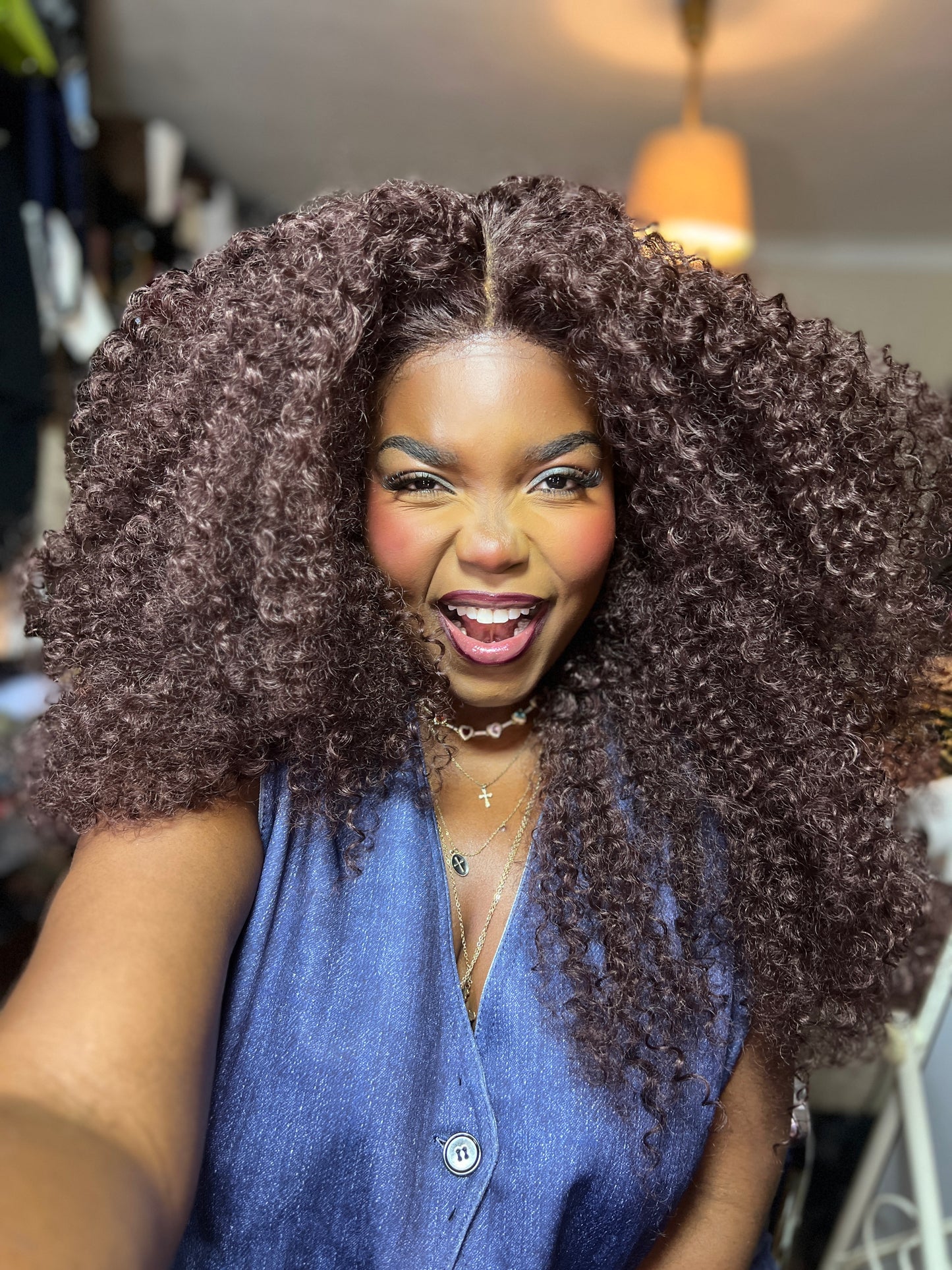 Monique (T-part) lace wig