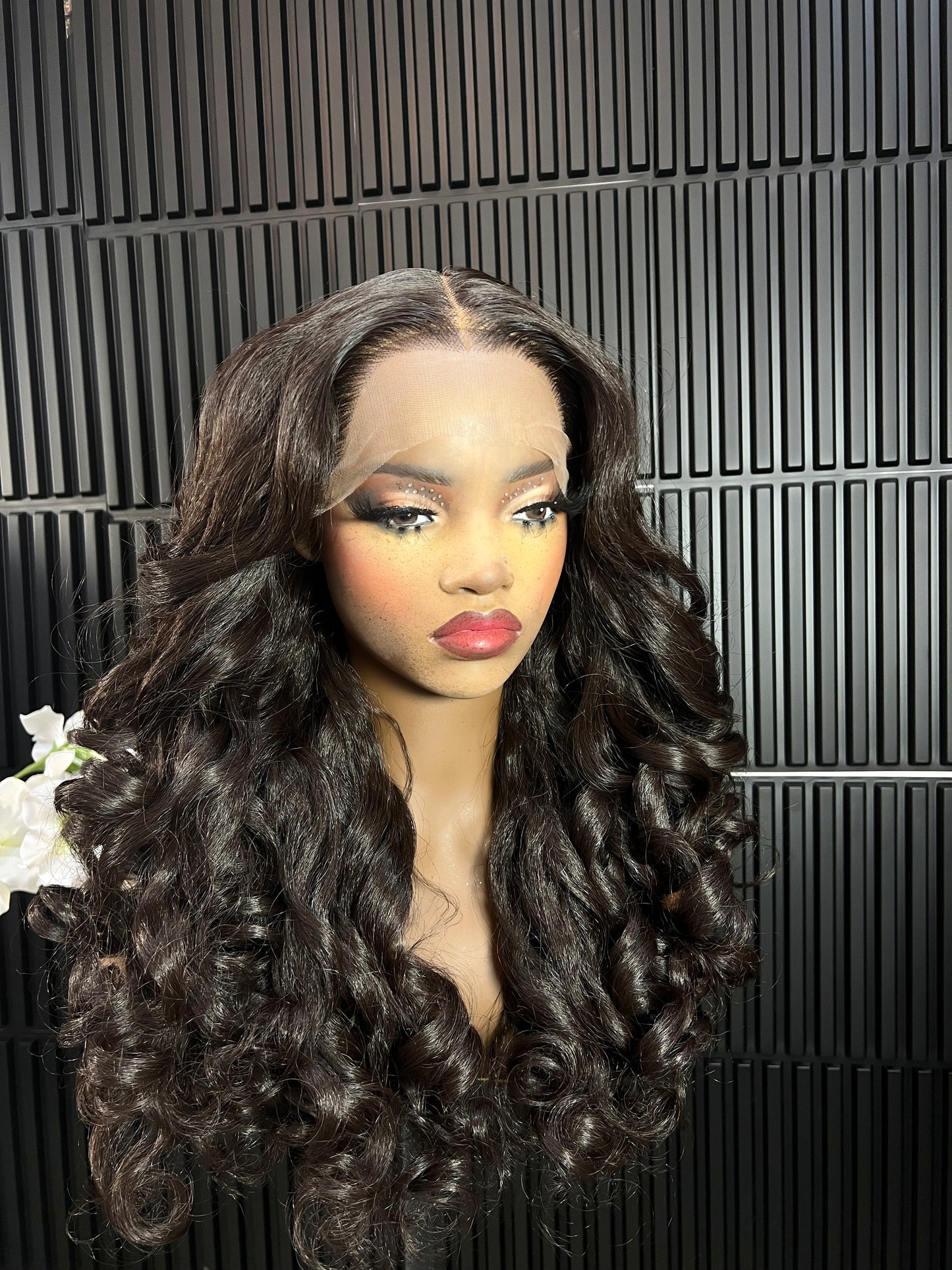 Tisha (13 by 7 )Free Part Lace Front Wig