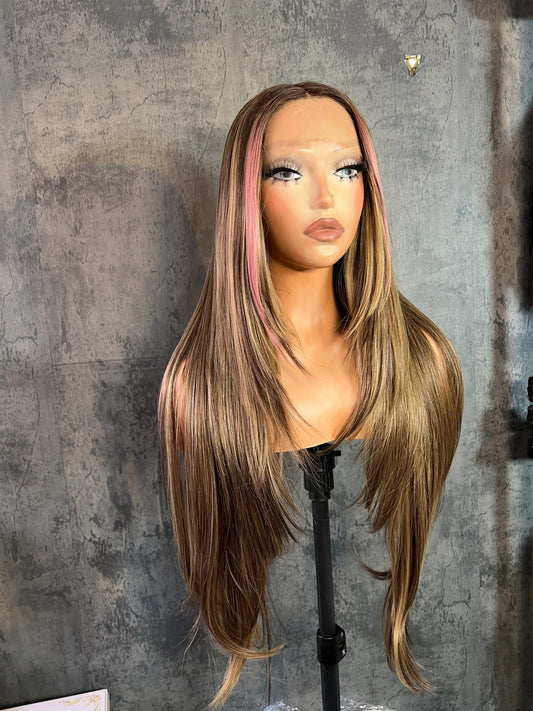 Miya ( T-part) lace frontal wig