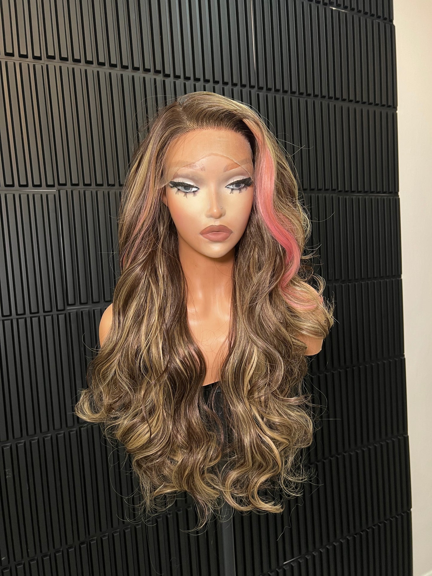 Pink Peso ( 13 *6) lace frontal wig