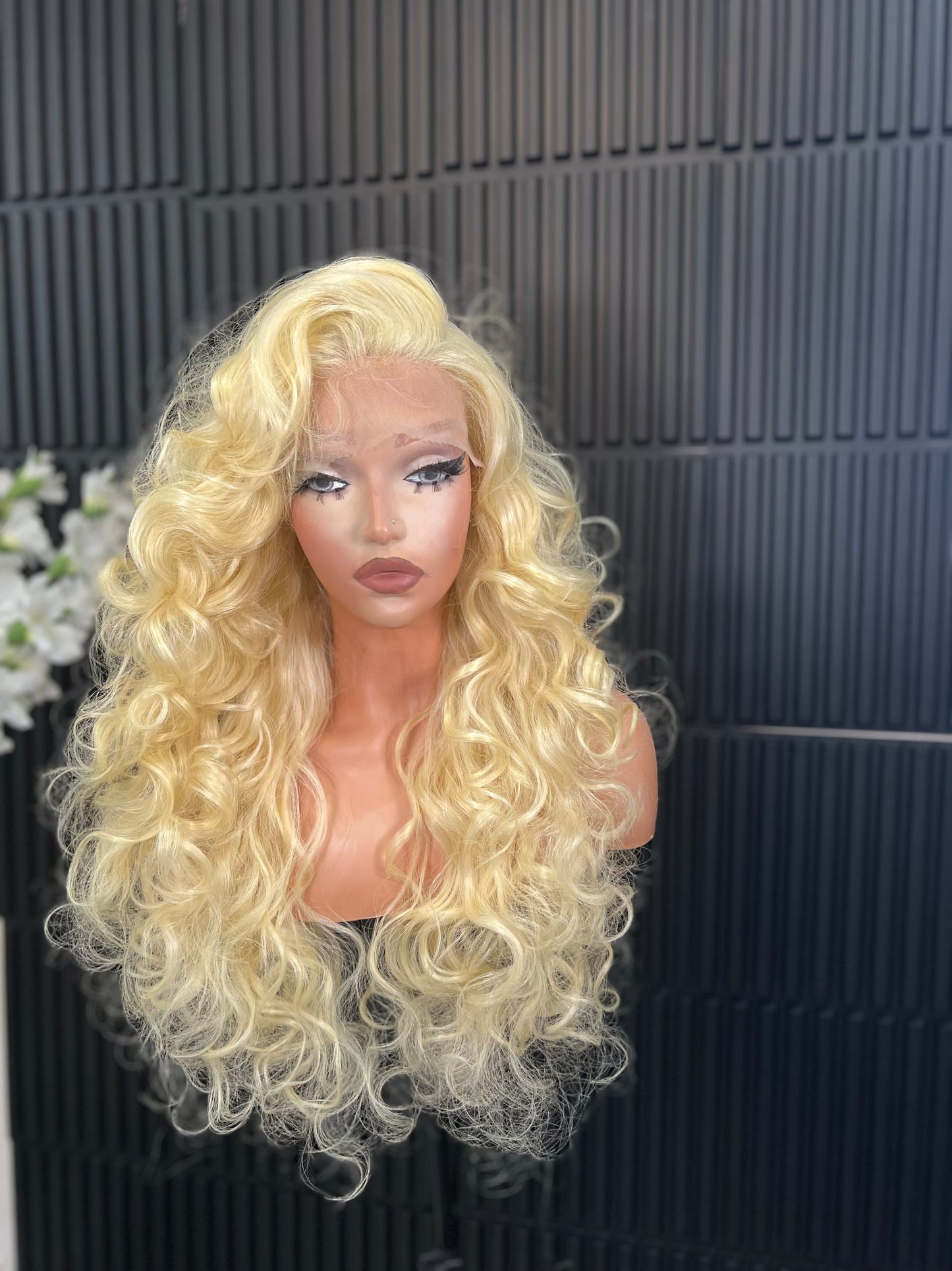 Lenisha 13 by 7 Free Part Lace Front Wig - Synthetic Heat Resistant Fibre