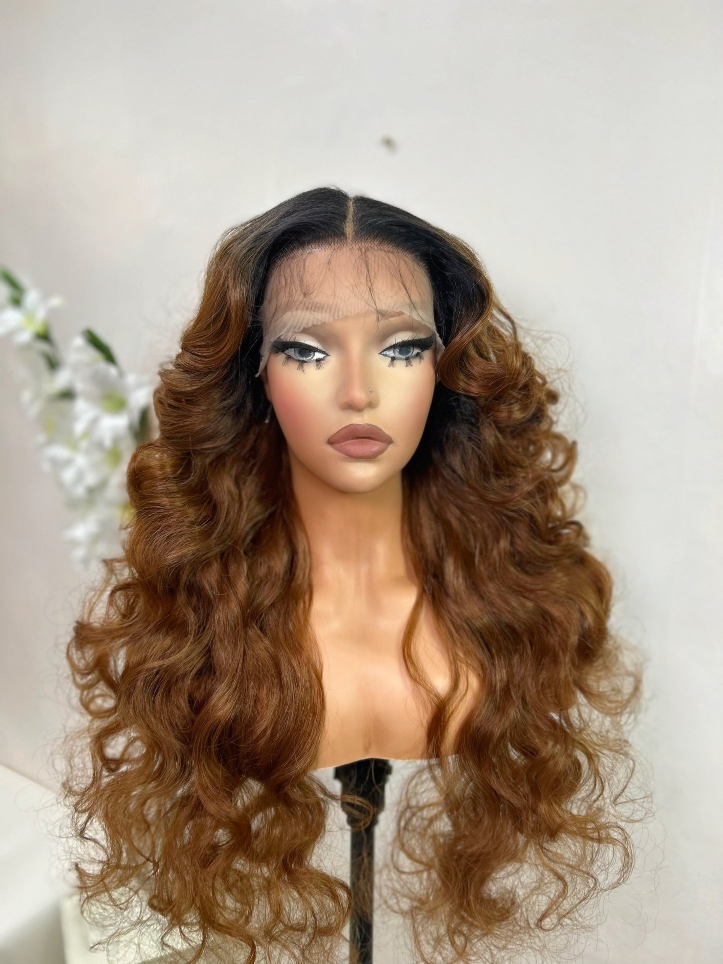 Lenisha 13 by 7 Free Part Lace Front Wig - Synthetic Heat Resistant Fibre