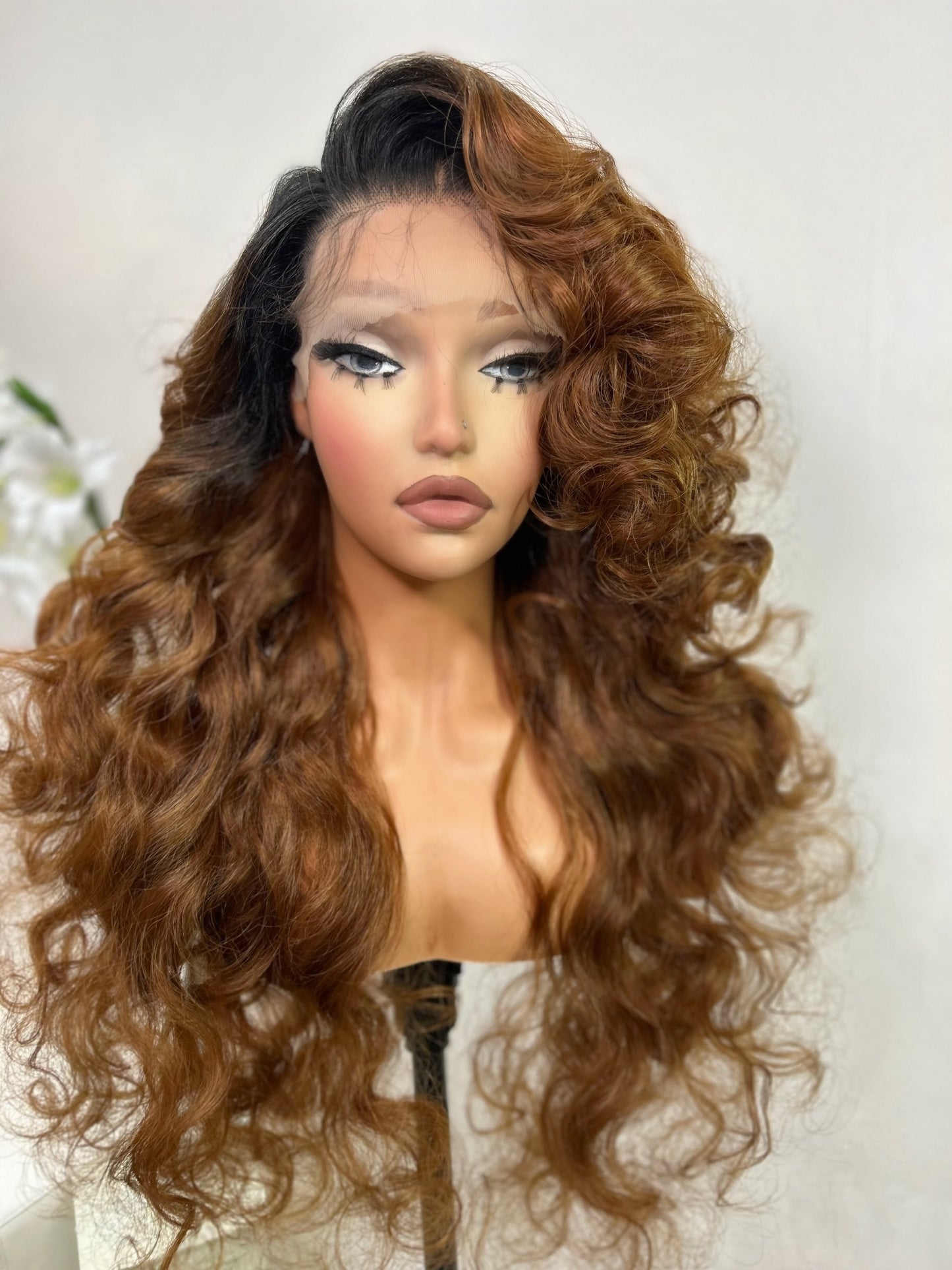 Lenisha 13 by 7 Free Part Lace Front Wig - Synthetic Heat Resistant Fibre