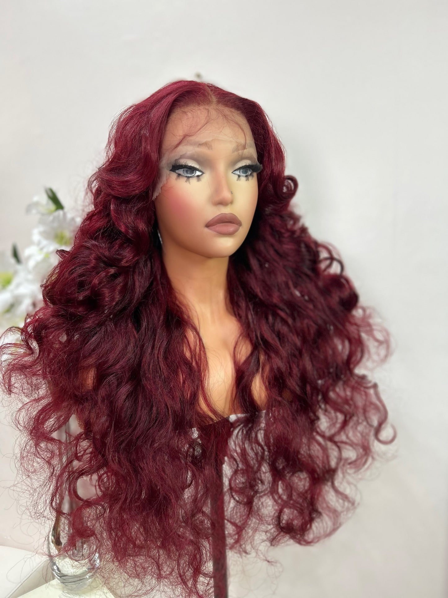 Lenisha 13 by 7 Free Part Lace Front Wig - Synthetic Heat Resistant Fibre