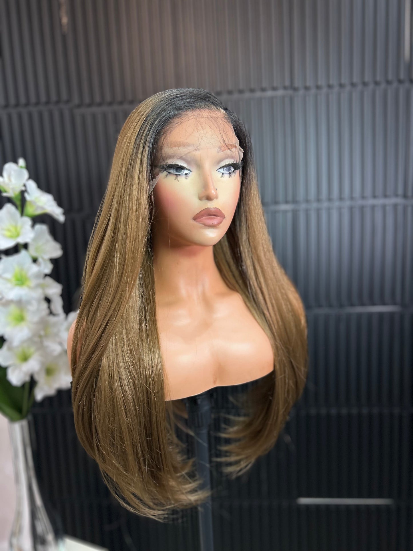 Ashley (13 by 7) free part lace front wig