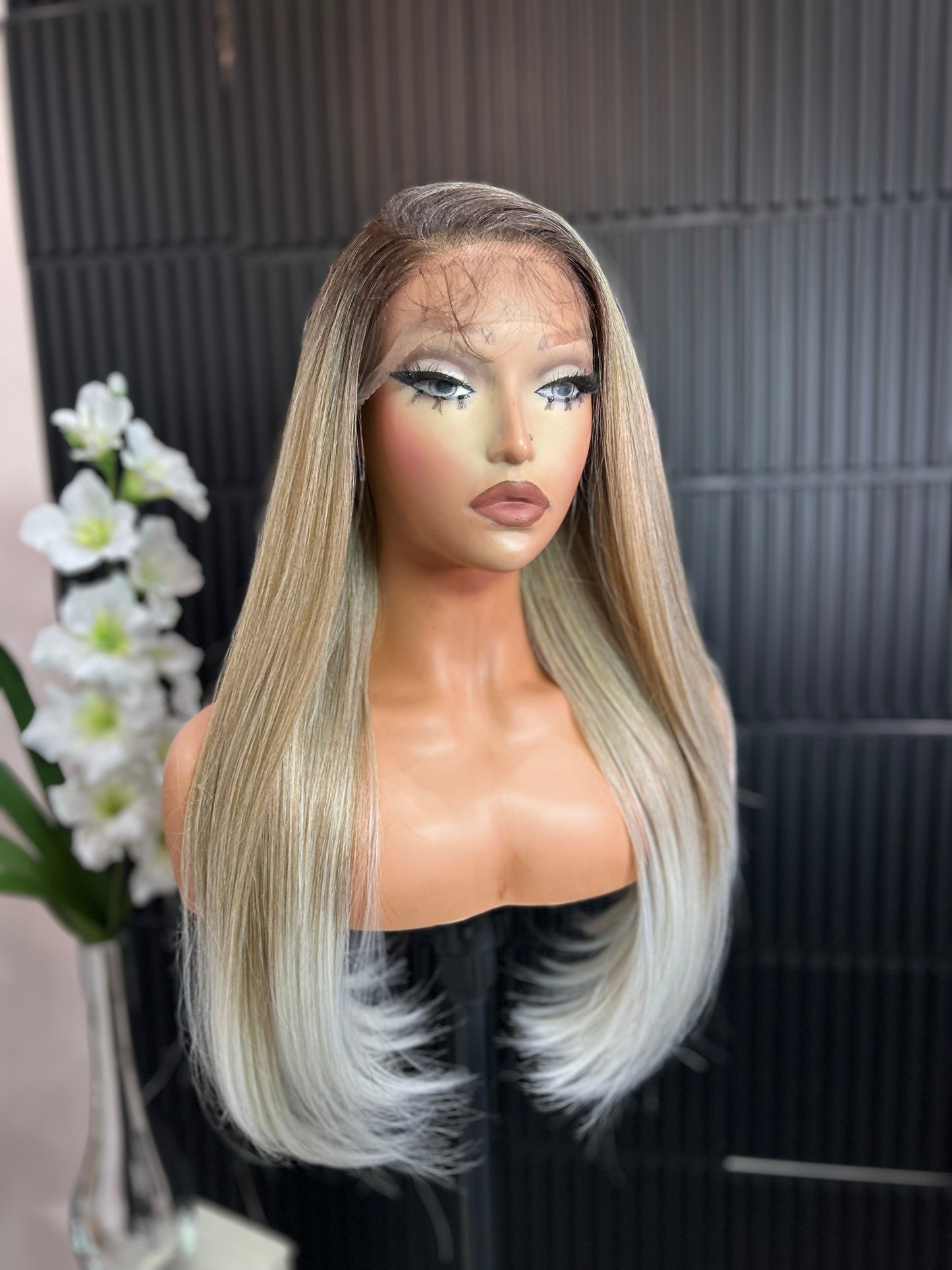 Ashley (13 by 7) free part lace front wig