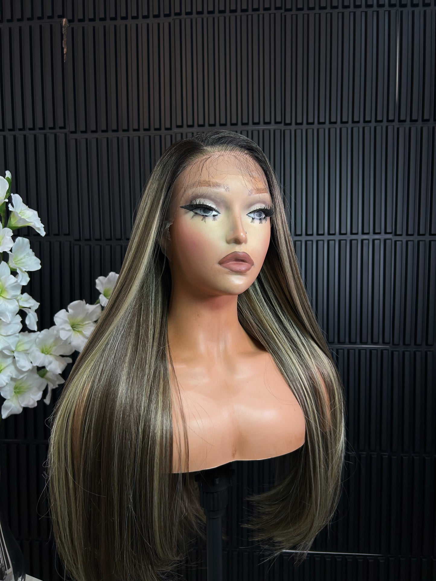 Ashley (13 by 7) free part lace front wig