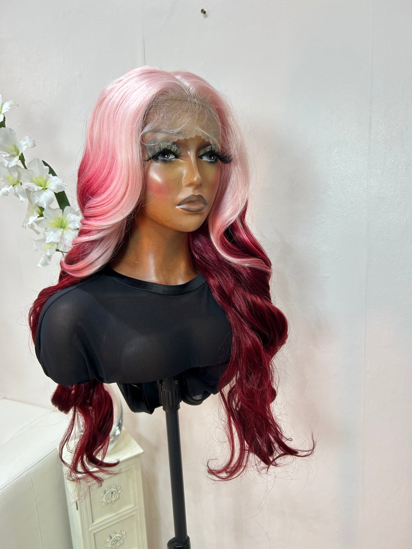 Barbia (T-part) lace front wig