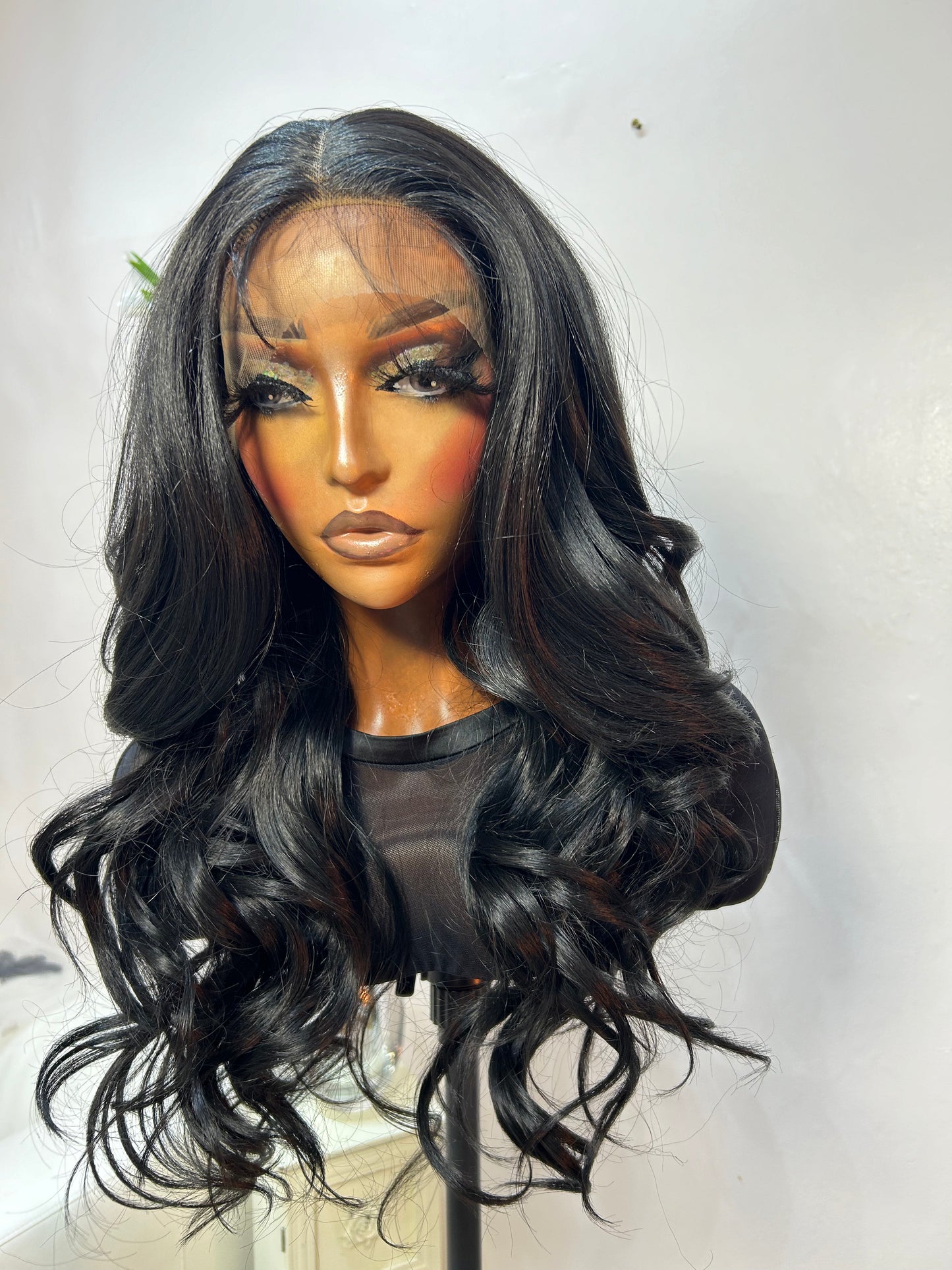 Nisha (13 by 7) free part lace front wig