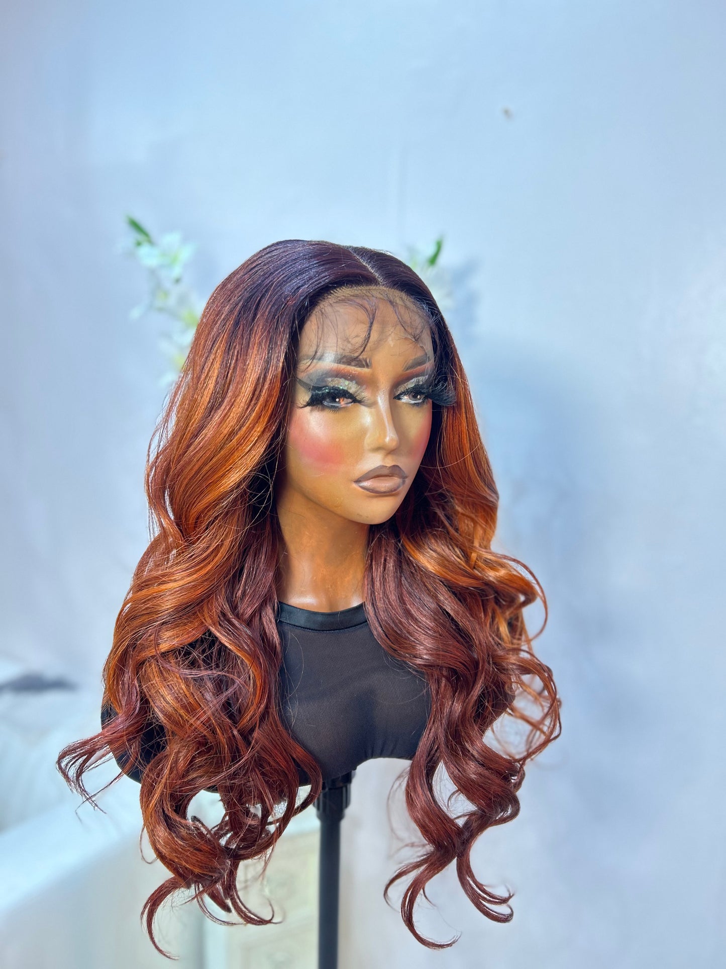 Nisha (13 by 7) free part lace front wig