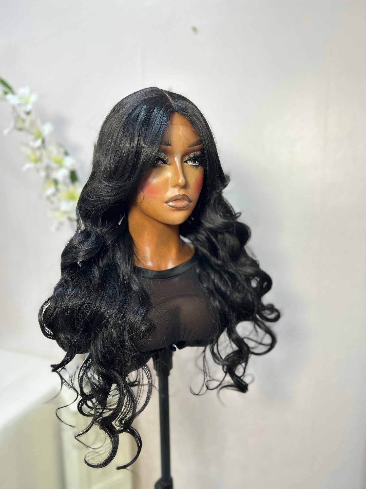 Maya (middle part) lace wig
