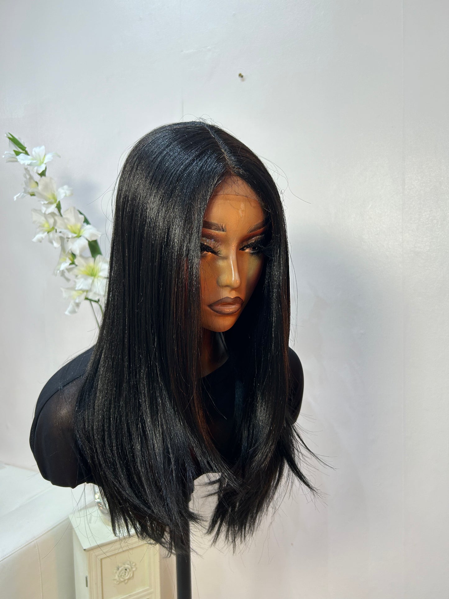 Kelly (T-part) lace front wig
