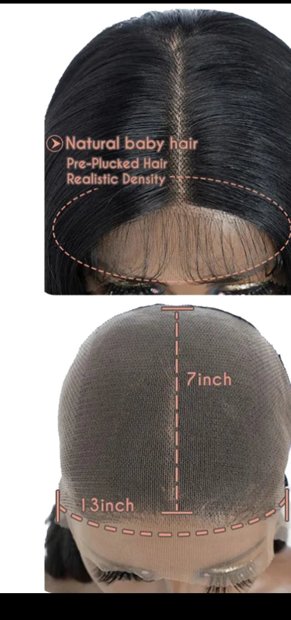 Ashley (13 by 7) free part lace front wig