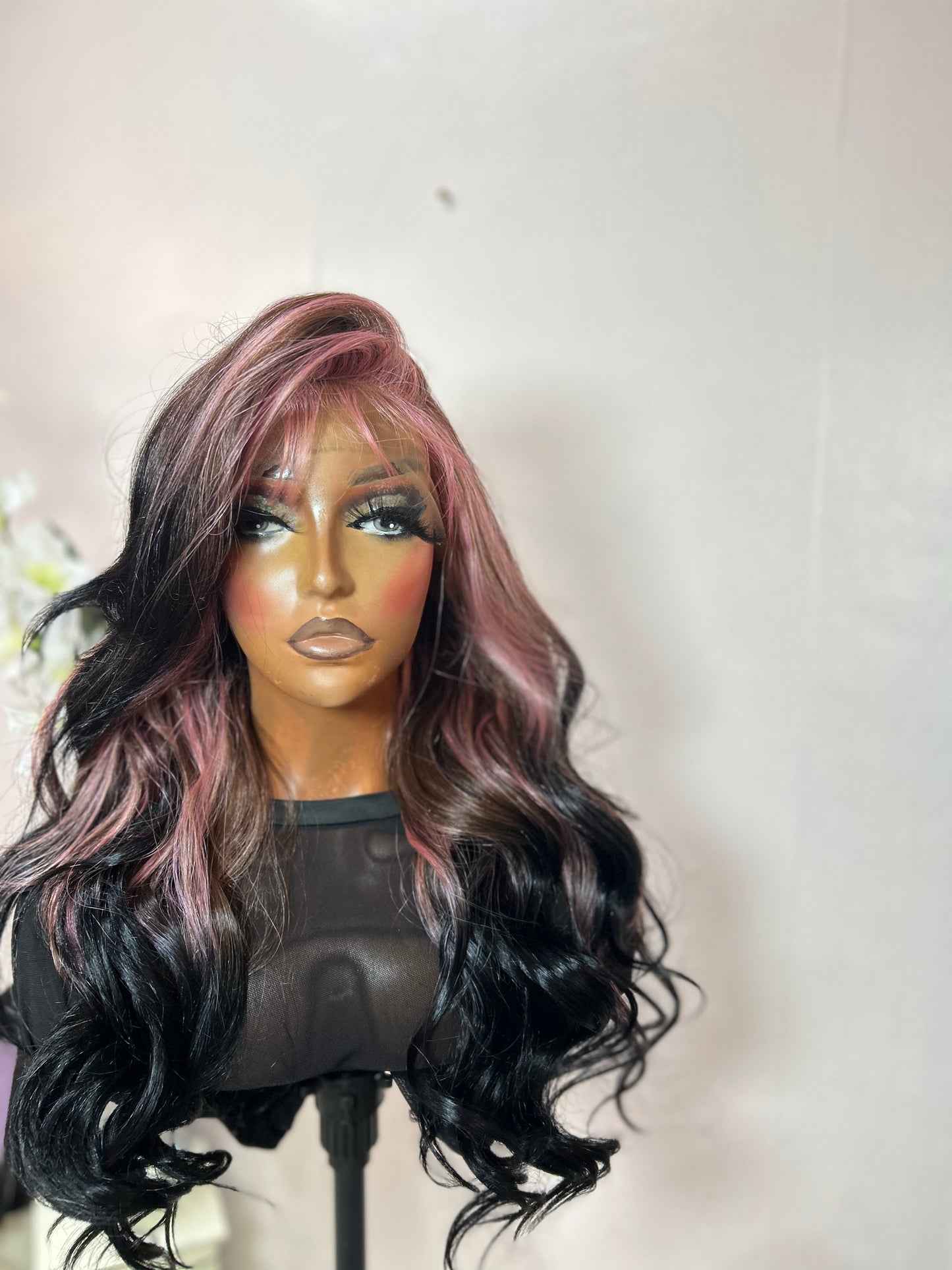 Nisha (13 by 7) free part lace front wig