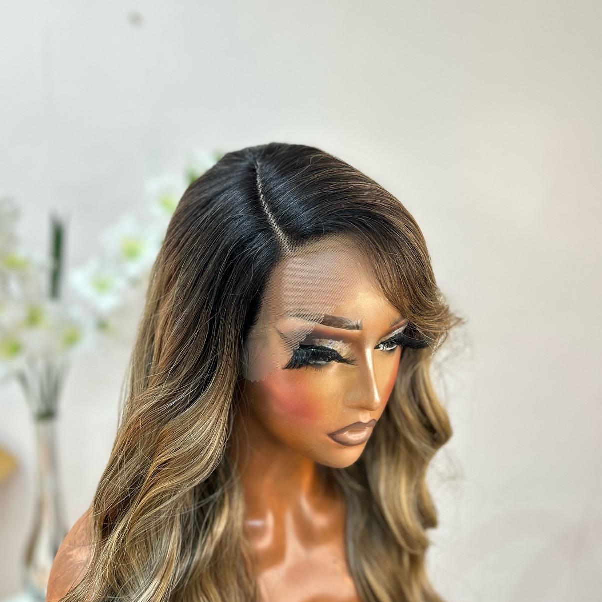Aine(L-part) lace wig