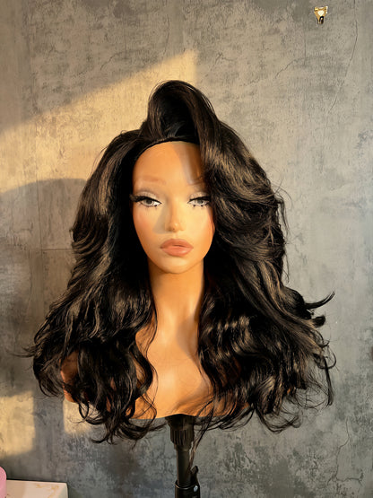 RUVA (half wig) natural texture wig