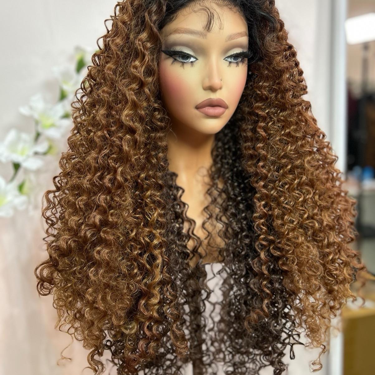 Mamo (T-part) lace front wig