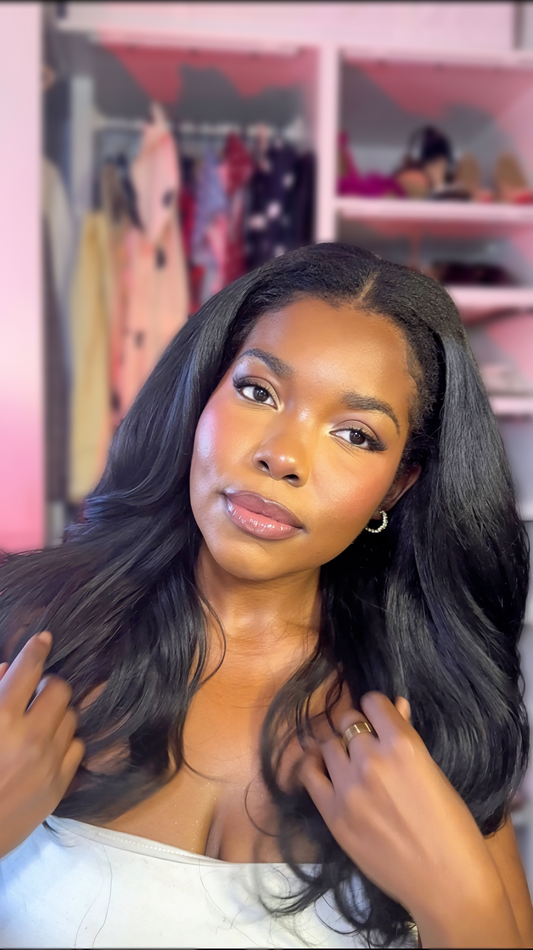 Muna (V part wig )natural texture
