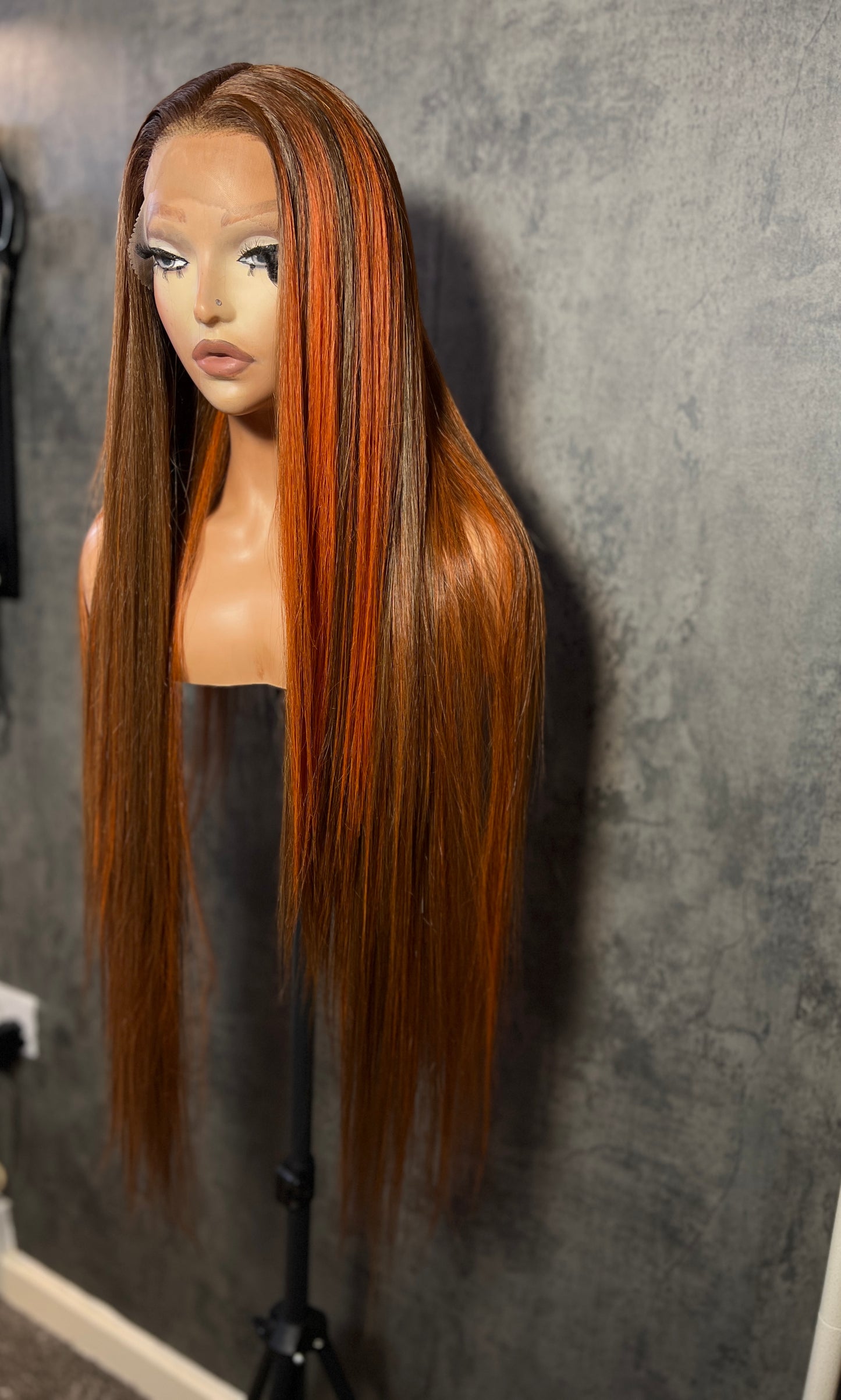 Nicki  40" (13*6) lace frontal wig