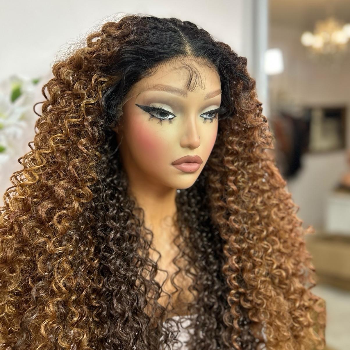 Mamo (T-part) lace front wig