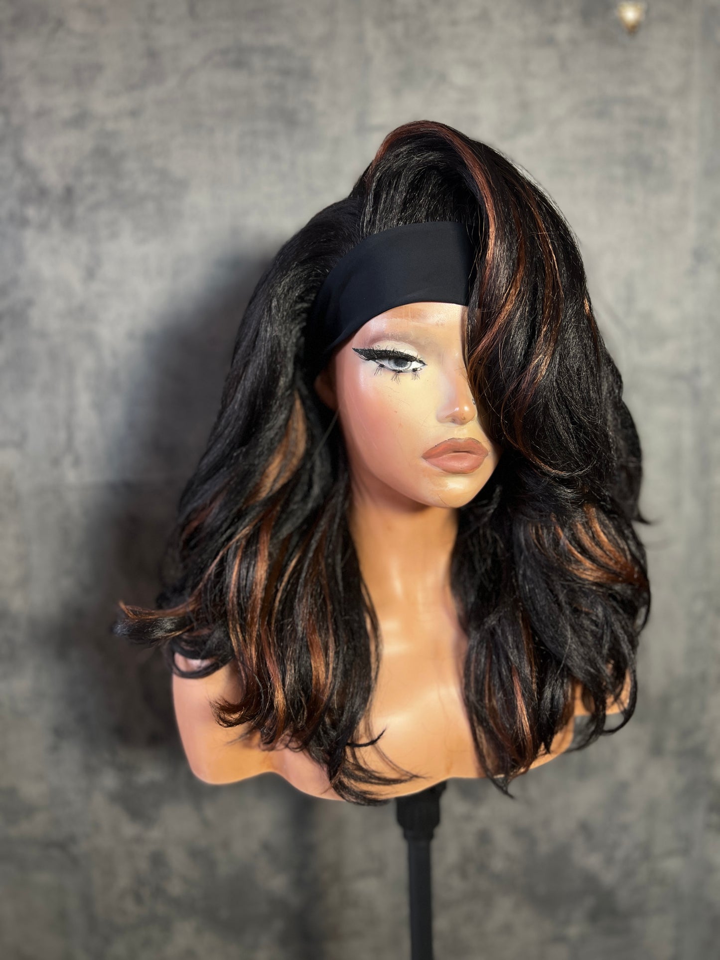 Nala headband - Synthetic Heat Resistant Fibre 18 Inches Length Natural Look Washable