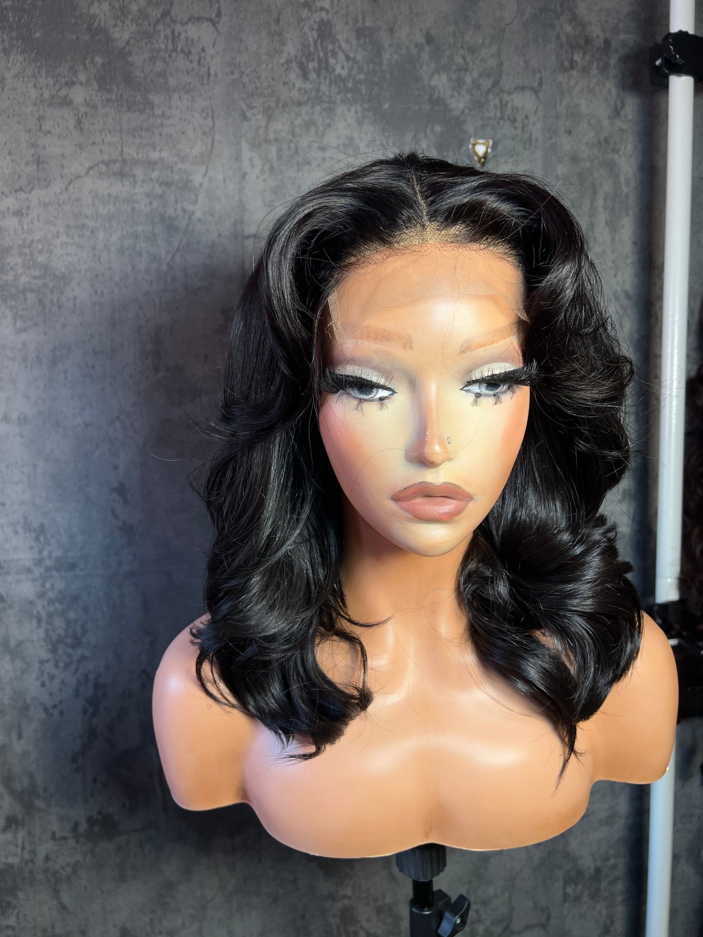 Shuvai | 16” Layered Blowout | 30% Human Hair Blend | 4x4 Lace Wig