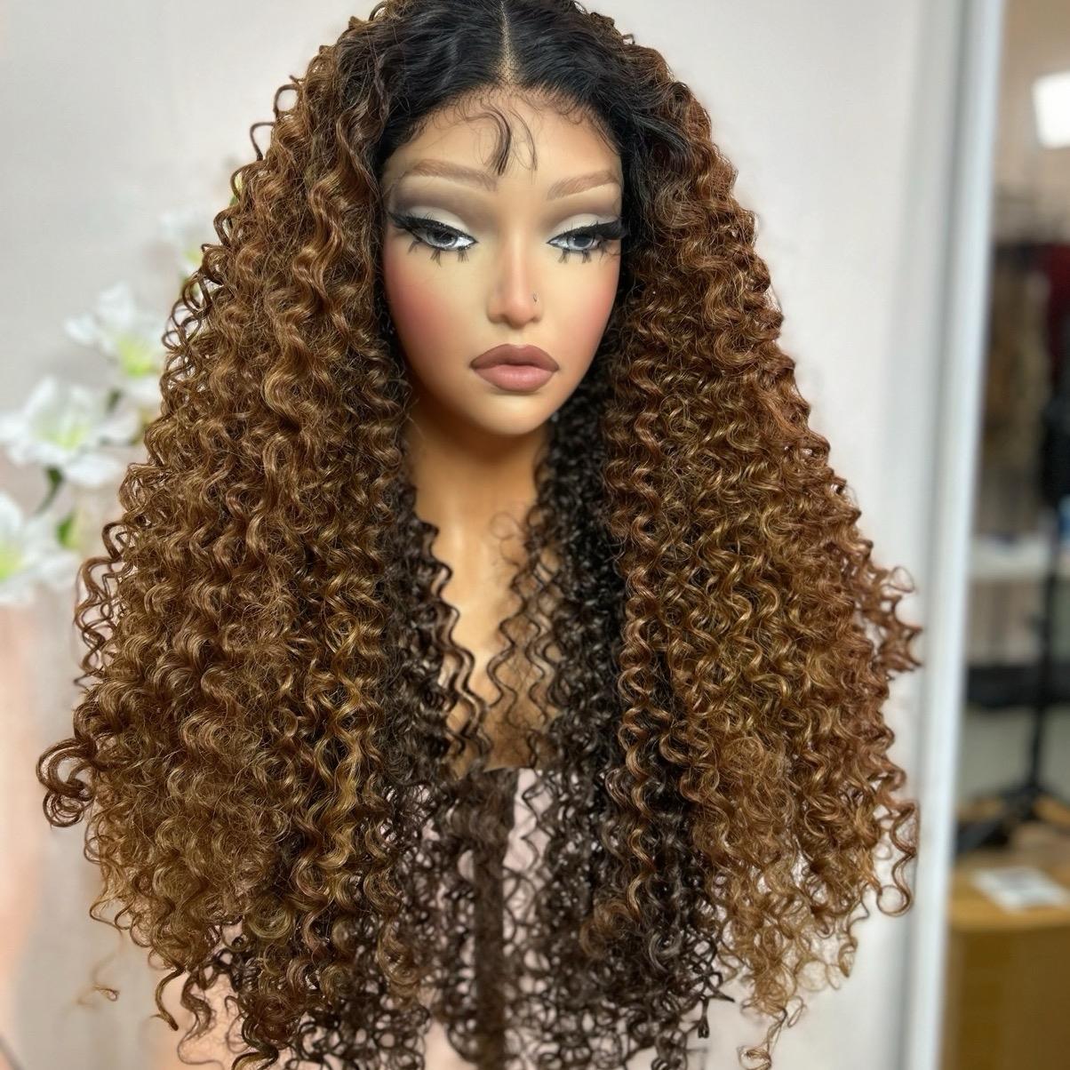 Mamo (T-part) lace front wig