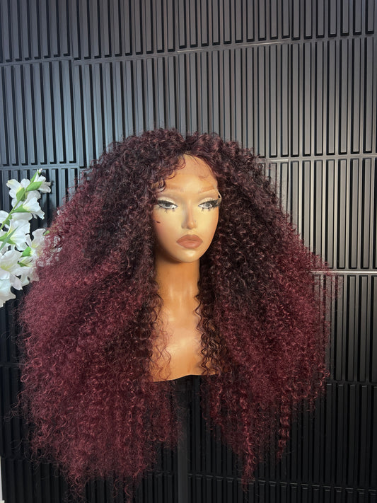 Monique (T-part) lace wig
