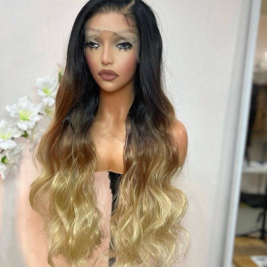 (Sample) Cecee (13 by 6) lace front wig