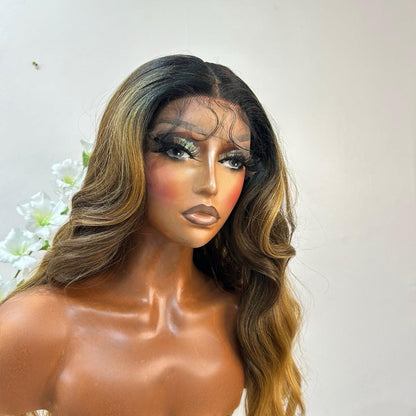 Amari (T-part) lace wig