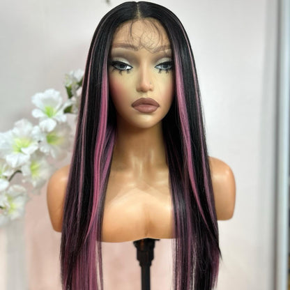 Kylie (T-part) Lace Wig - Synthetic frontal  Wig