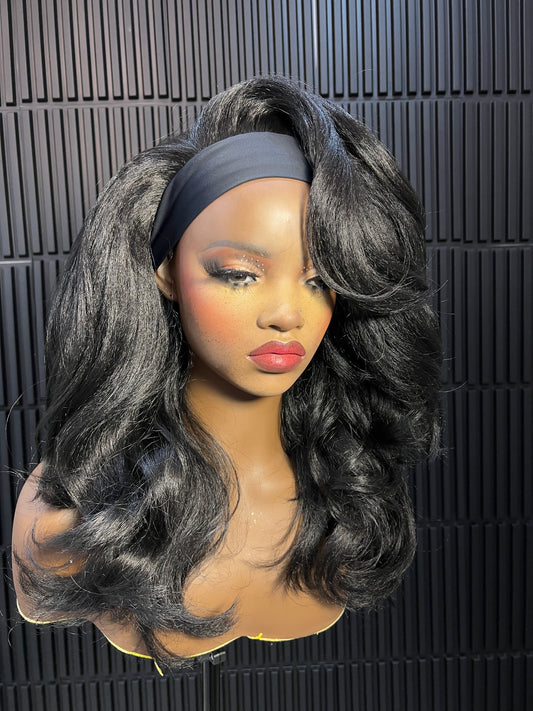 Nala headband - Synthetic Heat Resistant Fibre 18 Inches Length Natural Look Washable