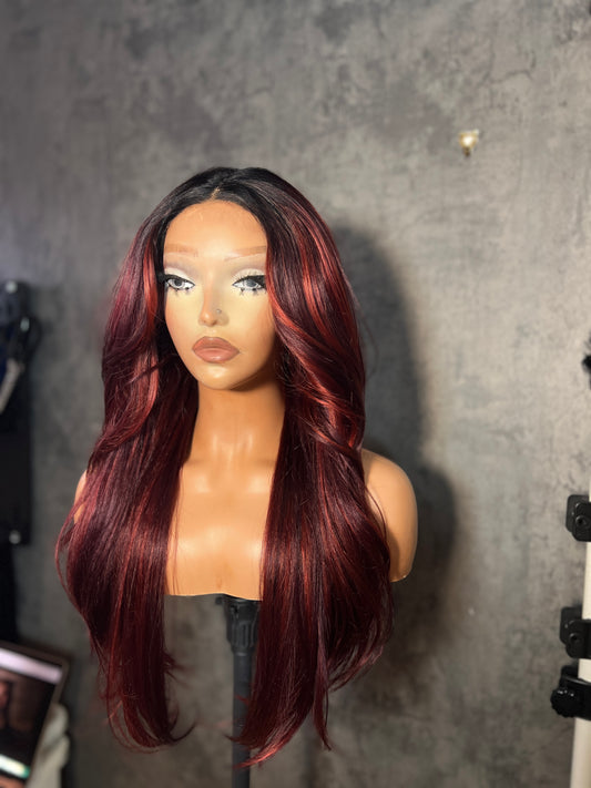 Kiki (T-part) lace wig