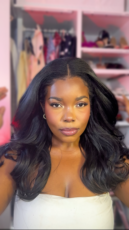 Muna (V part wig )natural texture