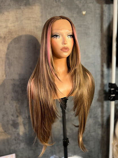 Miya ( T-part) lace frontal wig