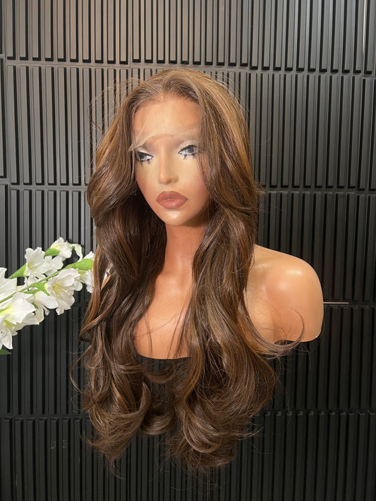 Sample wavy (13 by 6) lace frontal