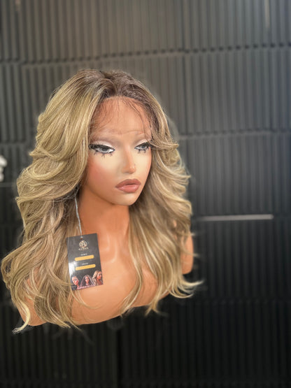 Sabrina (T-part lace wig)