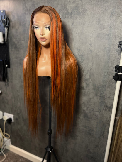 Nicki  40" (13*6) lace frontal wig