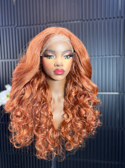 Tisha (13 by 7 )Free Part Lace Front Wig
