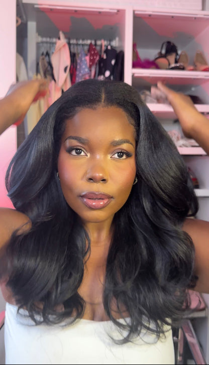Muna (V part wig )natural texture