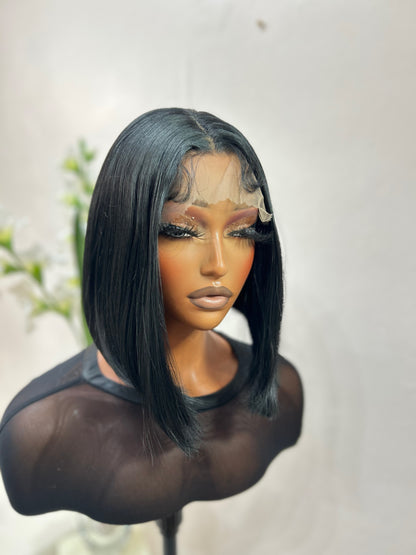 (Sample) Raven (13 by 4) lace front wig