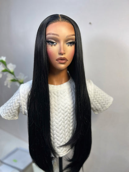 Lumi  black (13 by 6) lace wig