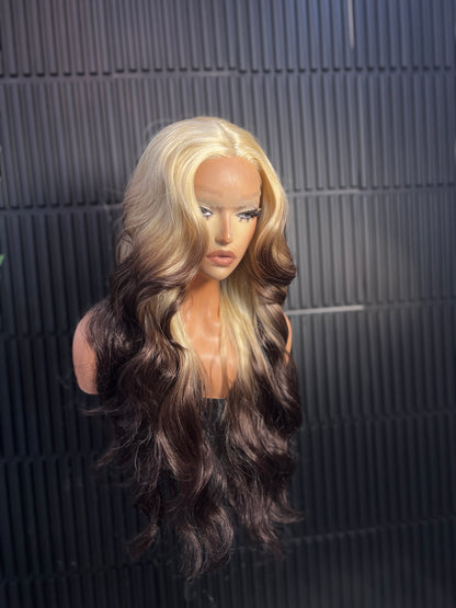 Valencia ( T-part) lace frontal wig