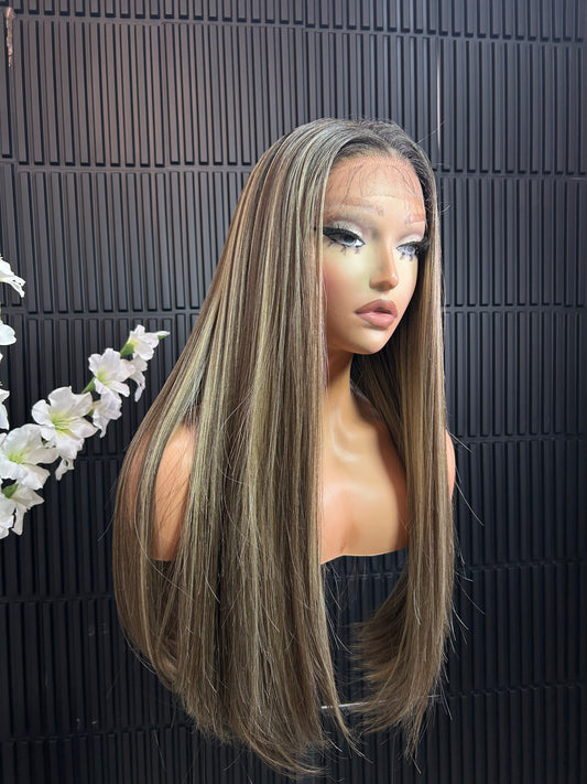 Ashley (13 by 7) free part lace front wig
